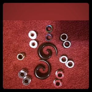 7 pairs 00 gauge tunnels